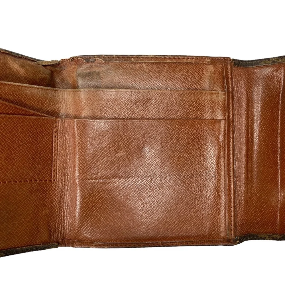 Authentic Louis Vuitton Vintage Elise Monogram Compact Bifold Wallet 1980’s - Picture 9 of 14